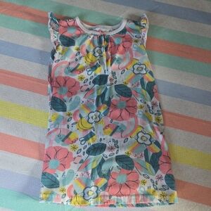 Carter's Pastel Patterned Baby Onesie